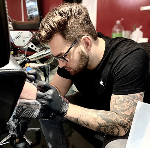 Ink Couture Tattoos - Brad, @bradicaltattoo, is a resident artists at our Ink  Couture Tattoos 281 North location! Brad is a master of numerous styles and  will work with you to design